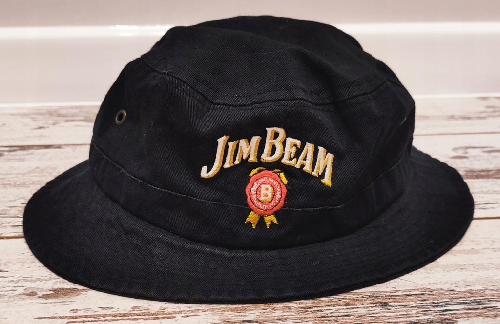 Kapelusz BUCKET HAT JIM BEAM Czarny 12395121604 oficjalne archiwum