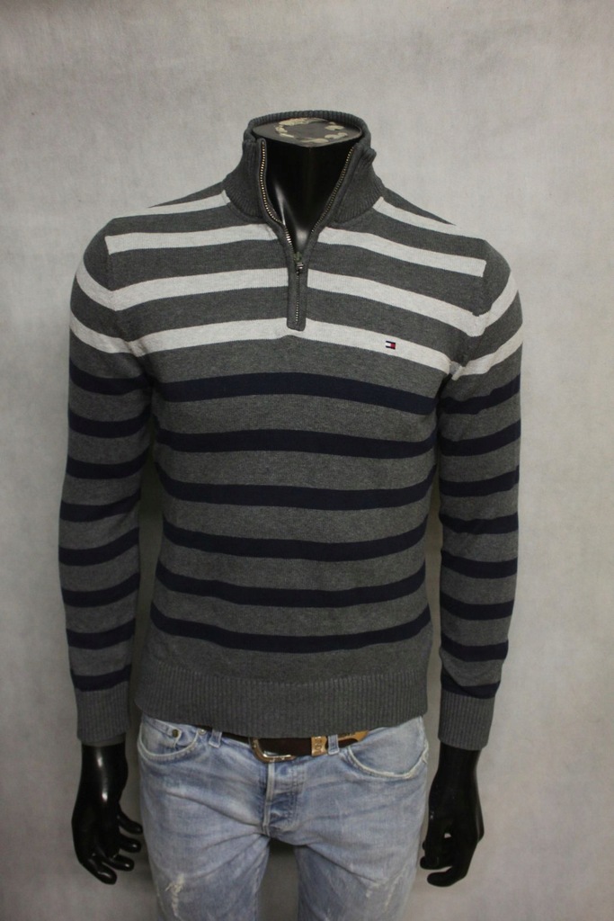 TOMMY HILFIGER SWETER MESKI STOJKA