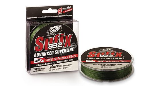 Plecionka Sufix 832 Green 0,10mm 8-splot, na metry