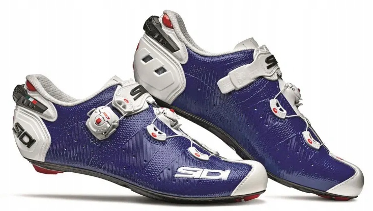 Buty MTB SIDI Wire 2 Carbon niebiesko-białe 45