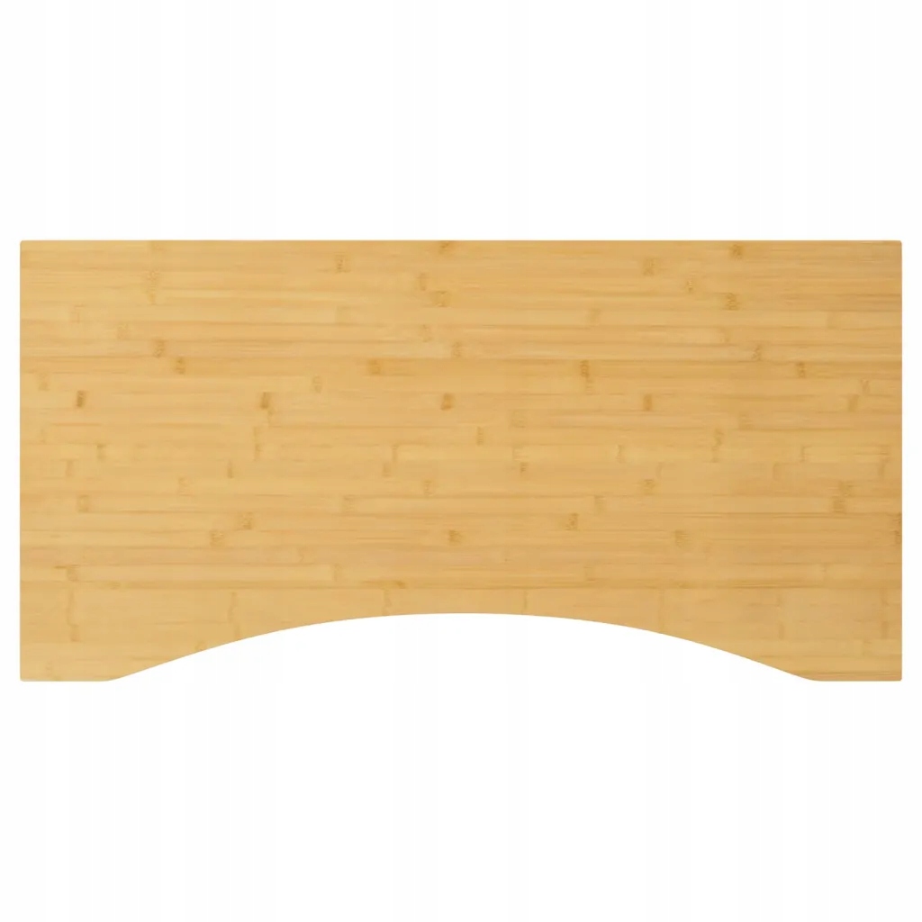 Bambusowy blat do biurka 80x40 cm, naturalny
