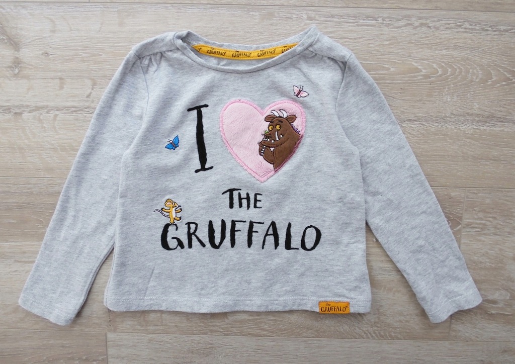 TU bluzka dla dziewczynki 18-24m 86-92cm Gruffalo