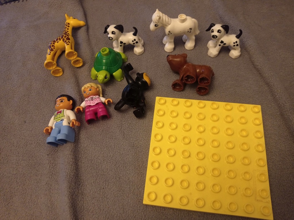 Lego Duplo mix figurki zwierzątka