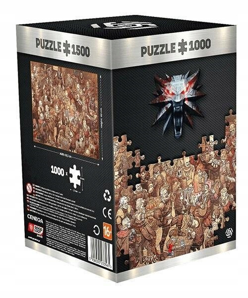 PUZZLE 1000 THE WITCHER (WIEDŹMIN): BIRTHDAY