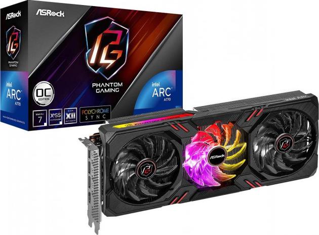 Karta graficzna ASRock Intel Arc A770 Phantom Gaming 16GB OC