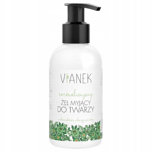 VIANEK Normalizujący żel myjący do twarzy 150 ml.