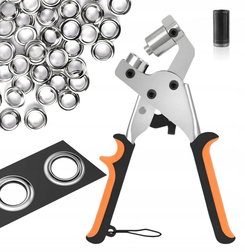 NAPOWNICA OCZKARKA DO BANERÓW RĘCZNA OCZKOWNICA MAGNETYCZNA 10mm +520 OCZEK