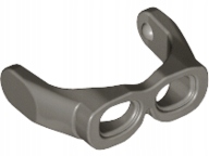 LEGO OKULARY C. SZARE DBG GOGLE DO KASKU 30170