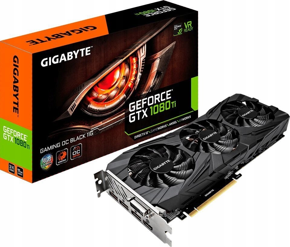 Gigabyte GeForce GTX 1080 Ti Gaming OC BLACK 11G