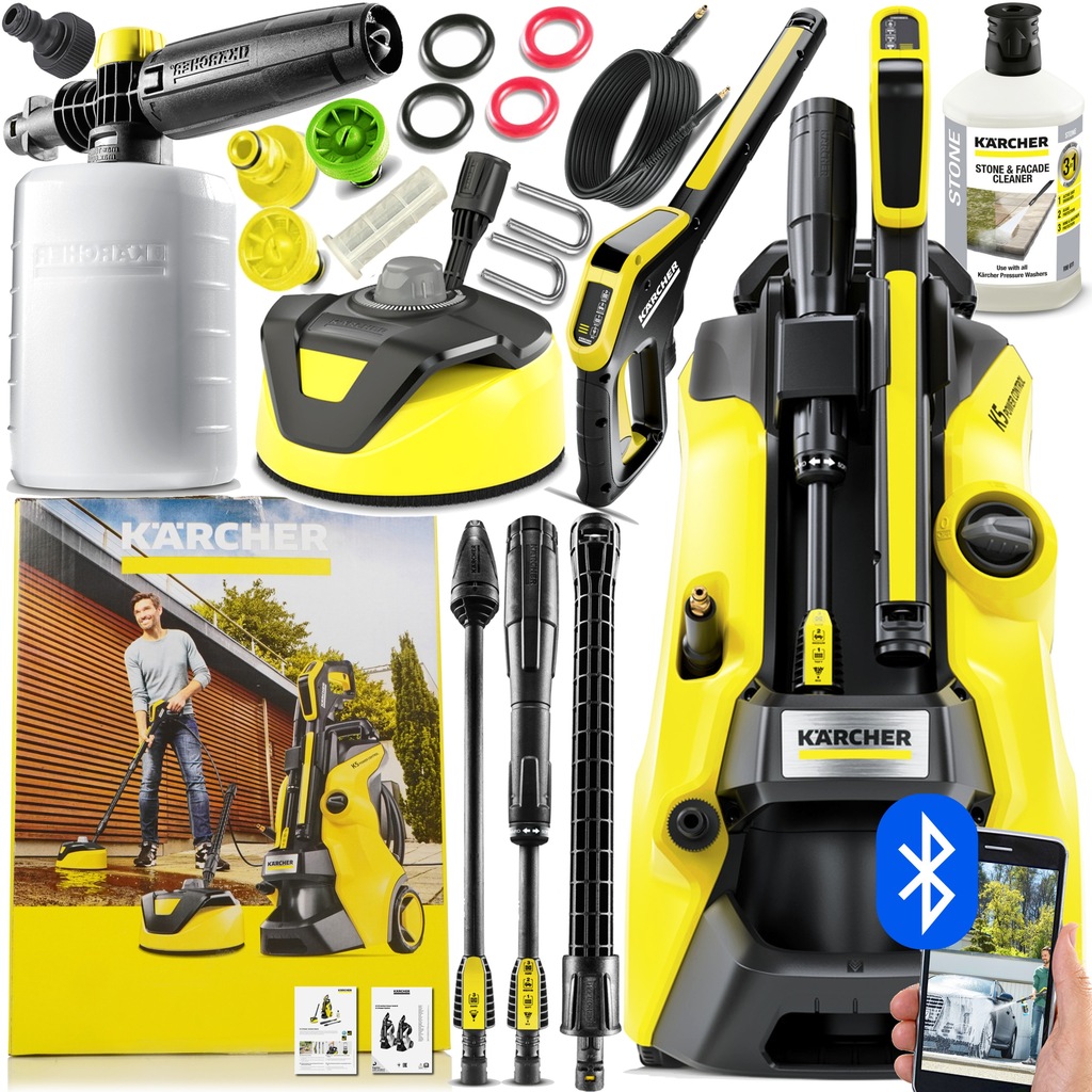 MYJKA CIŚNIENIOWA KARCHER K5 POWER CONTROL + FJ 6 - 12158633841 ...