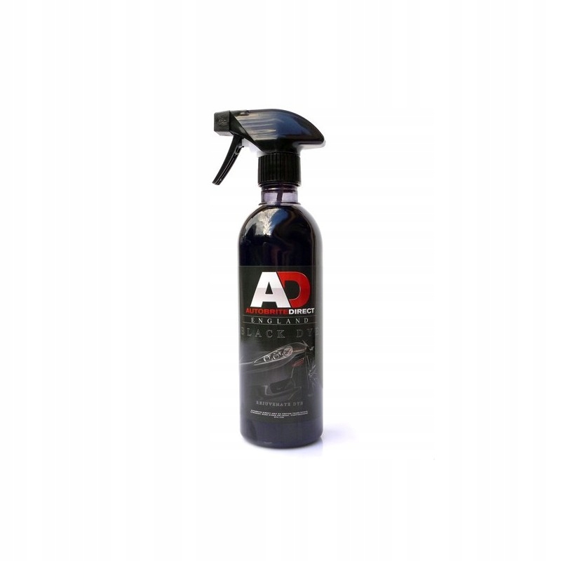 Autobrite Black Dye 1 L farbuje dywaniki gumę