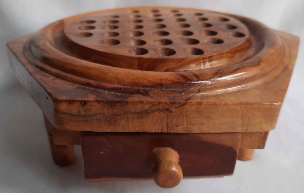 Stara Indyjska Gra Logiczna Art - Deco Drewno