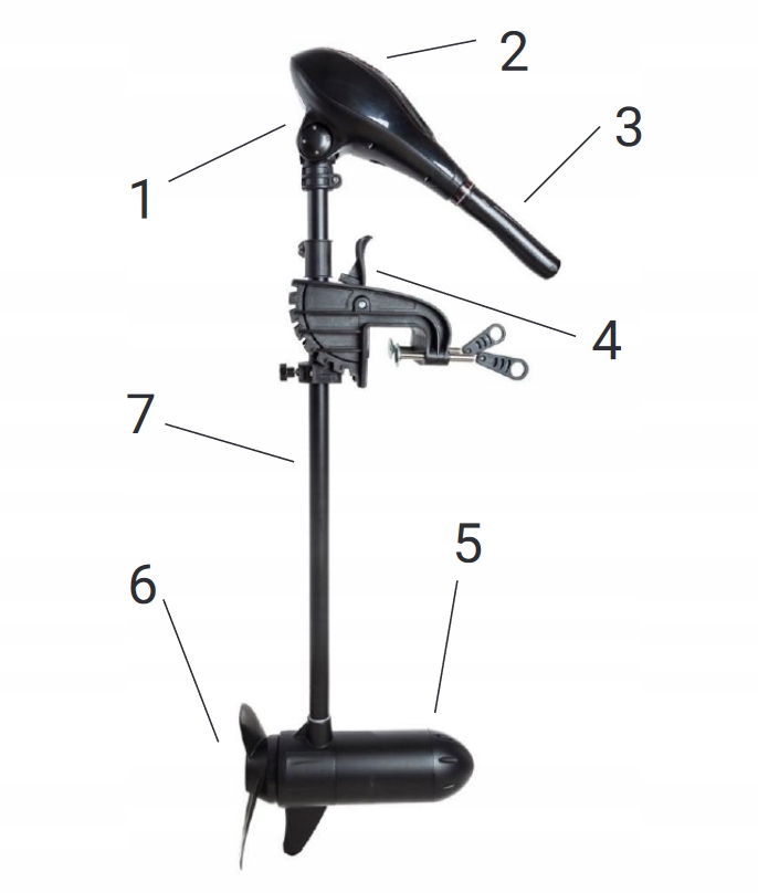 Купить ЭЛЕКТРИЧЕСКИЙ ПОДВЕСНОЙ МОТОР 60 ФУНТОВ ДЛЯ ПОНТОЙНОЙ ЛОДКИ ...