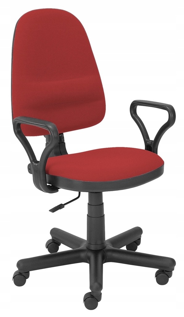 Krzesło biurowe obrotowe BRAVO GTP bordowe Nowy St