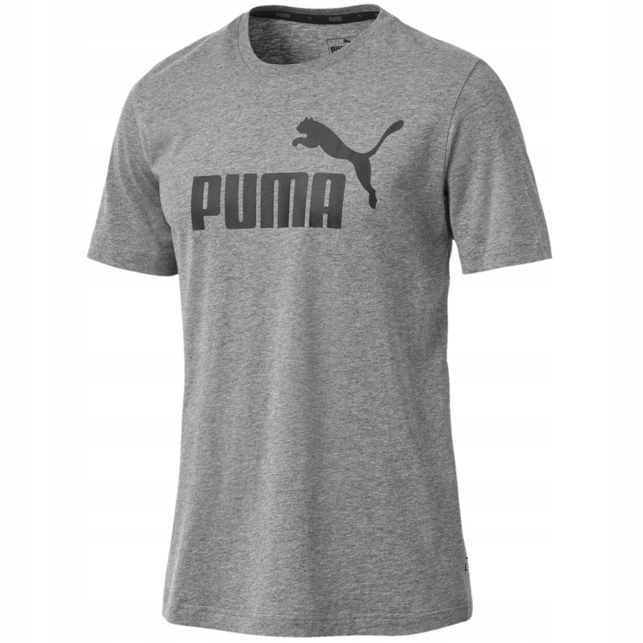 Koszulka męska Puma ESS Logo Tee szara 851740 03 X