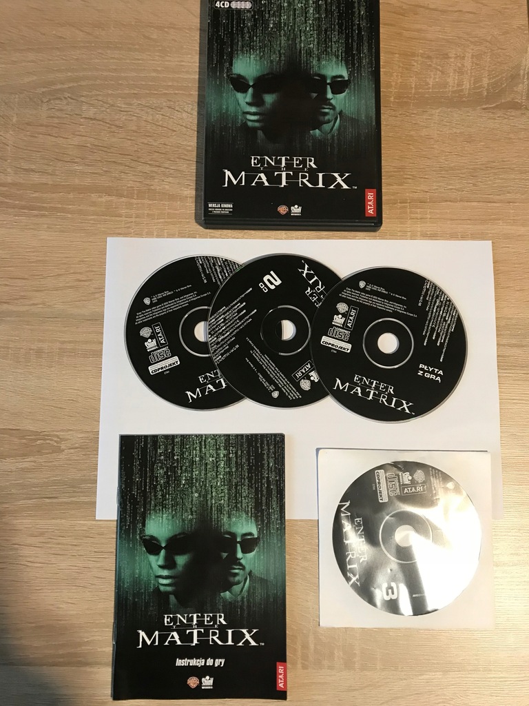 Enter The Matrix. PC PL (bez rys) cd-rom