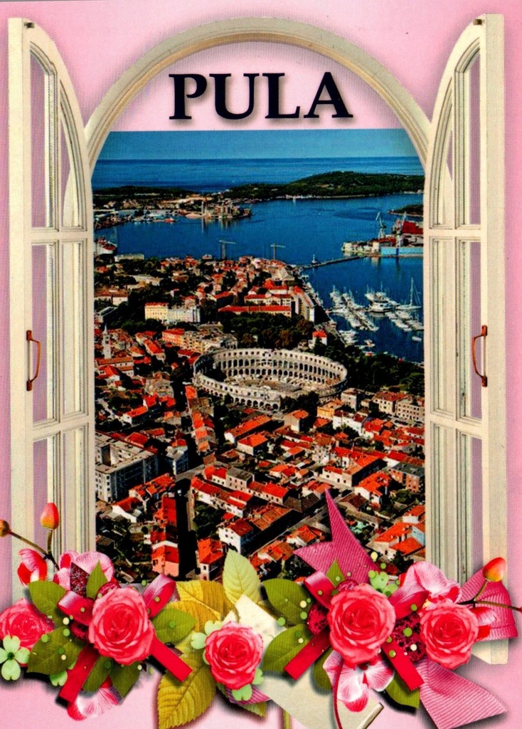 Pocztówka / Chorwacja / Pula