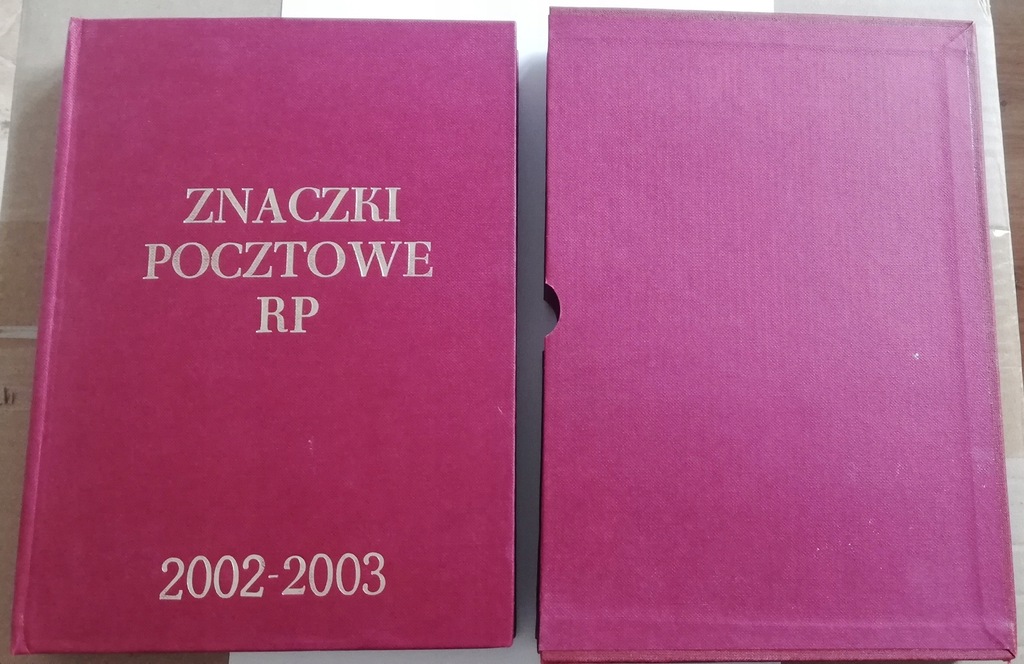 Tom XXIV Fischer 2002-2003 pusty na znaczki z etui