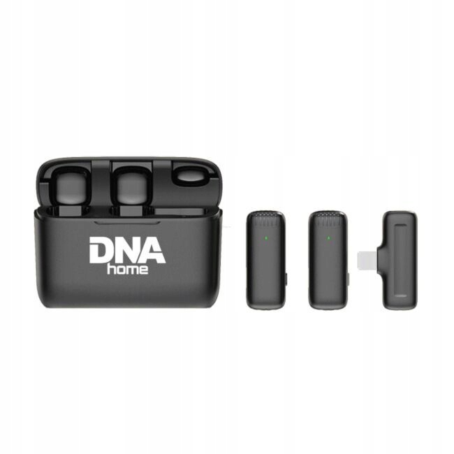 DNA ICM1 ZESTAW DO NAGRYWANIA DŹWIĘKU NA SMARTFON DWA MIKROFONY ODBIORNIK