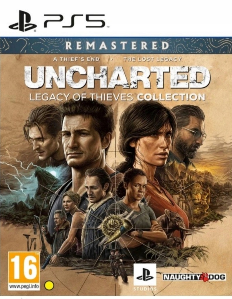 Uncharted: Kolekcja Dziedzictwo Złodziei PS5 PL