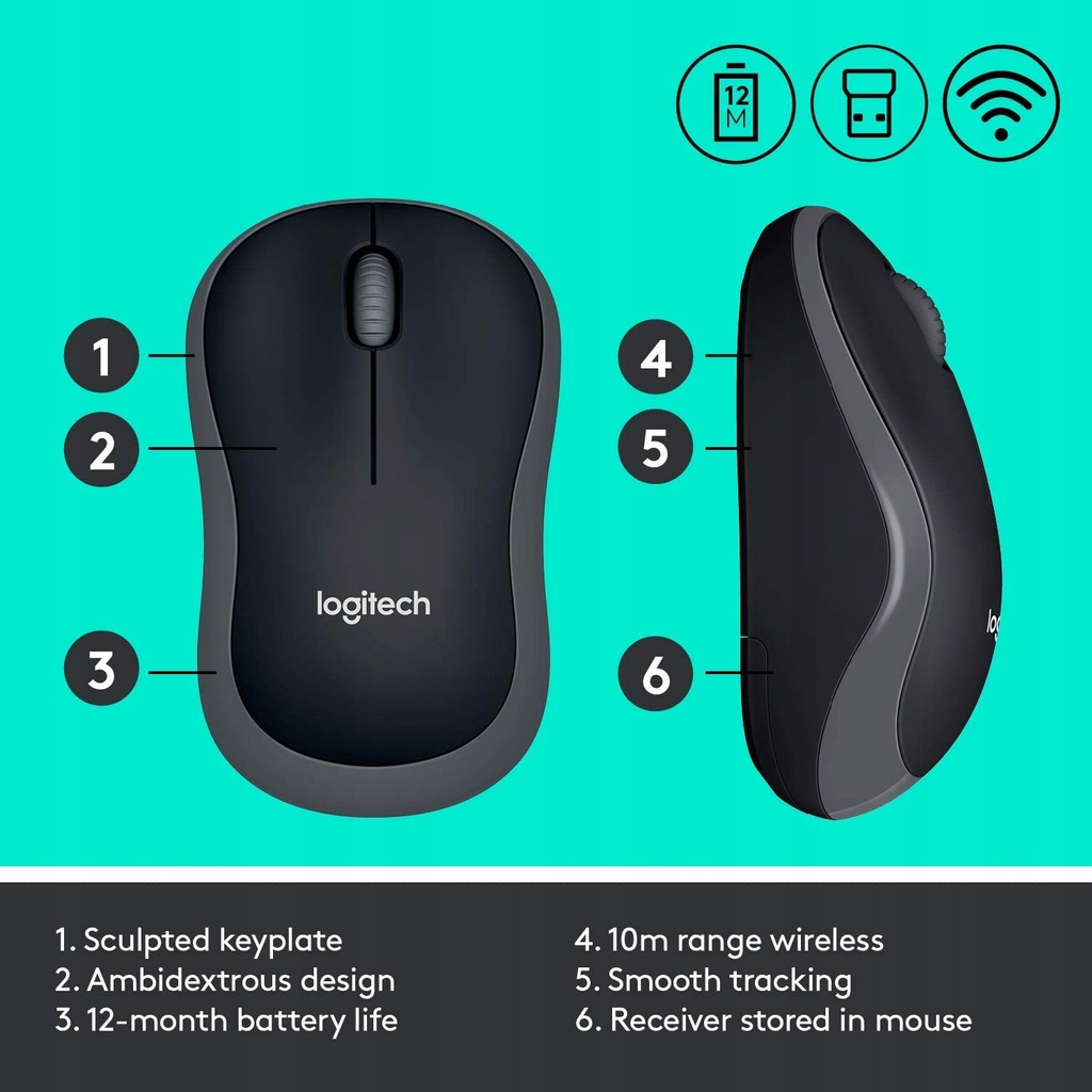 Купить Logitech MK270: клавиатура + мышь M185 + комплект K270: отзывы, фото, характеристики в интерне-магазине Aredi.ru