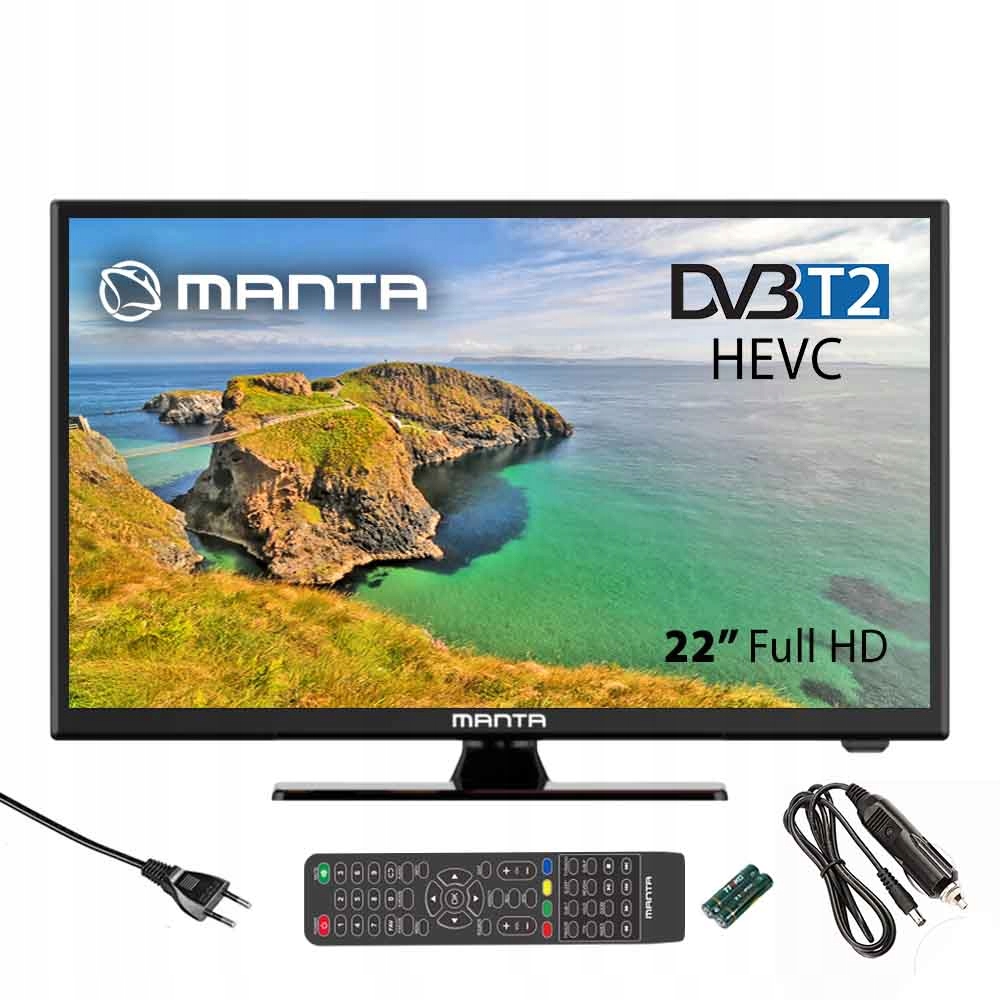 Telewizor LED Manta 22LFN123D 22" Full HD * 12v
