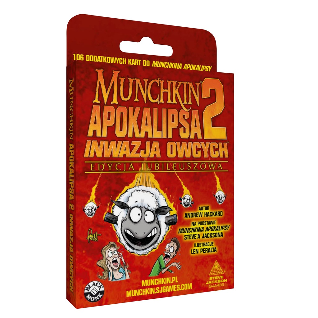 MUNCHKIN APOKALIPSA 2 INWAZJA OWCYCH ED. JUBILEUSZ