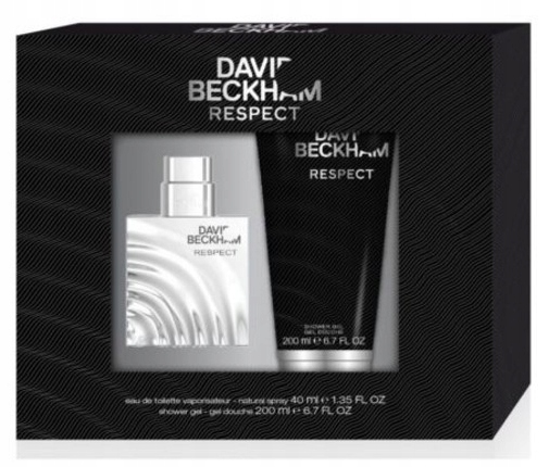 David Beckham Respect zestaw EDT spray 40ml + żel