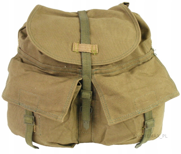Plecak Wojskowy VINTAGE Plecak Retro płucienny OK