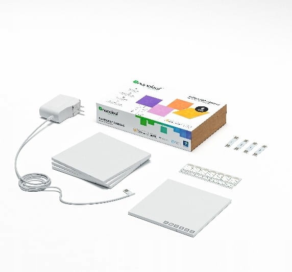 Nanoleaf Canvas Smarter Kit - panele świetlne (4 p