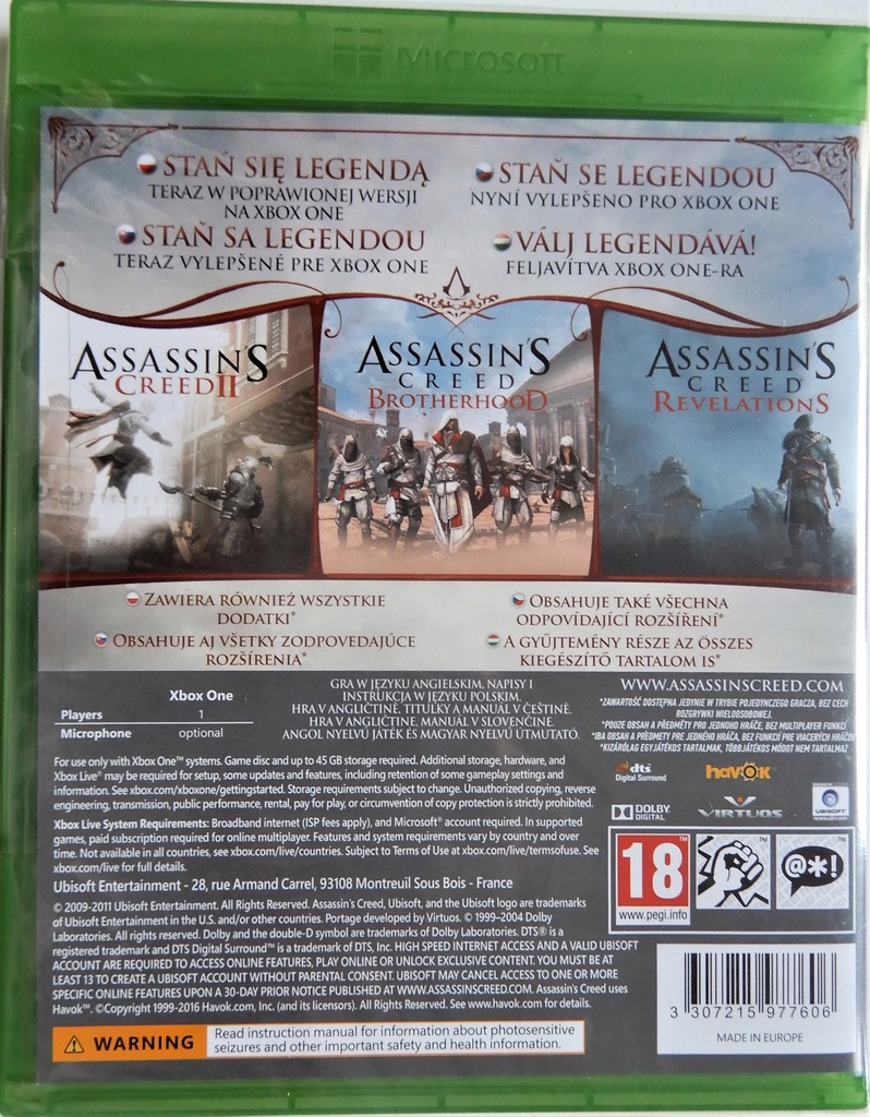 Assassin's Creed®: Эцио Аудиторе. Коллекция_20180804144523 - YouTube