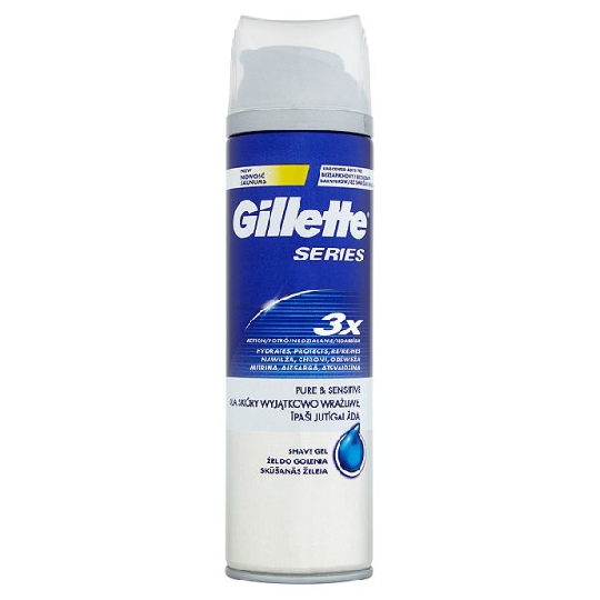 GILLETTE ŻEL DO GOLENIA 200 ml wyjątkowo wrażliwej