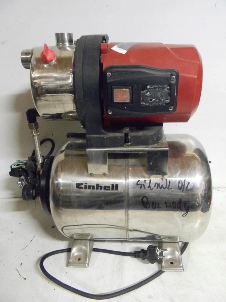 Pompa Autoadescante Einhell GC-GP 1250 N - 1200W, Portata 5000 L/h, Acciaio Inox - Foto 6