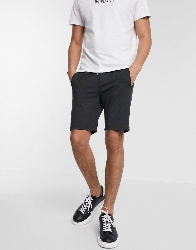 JACK & JONES SPODENKI SZORTY CZARNE L 1ARA