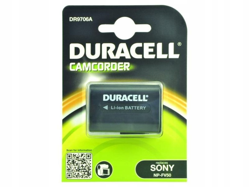 Akumulator Duracell foto DR9706A NP-FV50