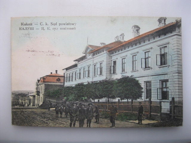 Kałusz k/ Iwanofrankowsk Ukraina Lwów z 1915 r.