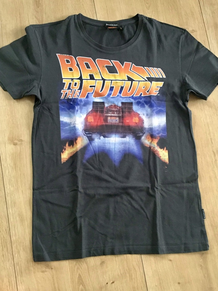 Męski tshirt Back To the Future Reserved rozmiar S