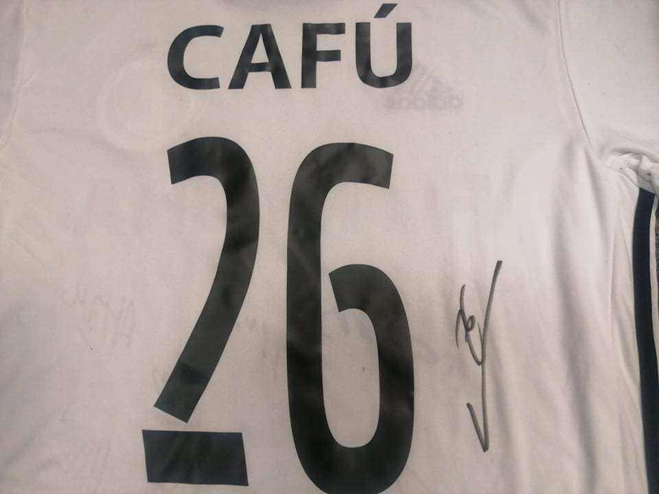 Cafu (Legia) - koszulka z autografami