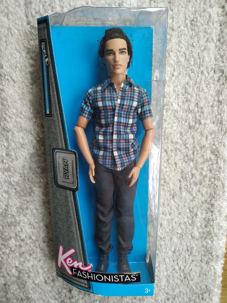 Lalka Ken Fashionistas Ryan Mattel dla Barbie