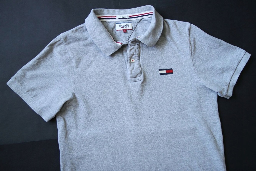 HILFIGER DENIM__MODNA KOSZULKA POLO SLIM FIT__L