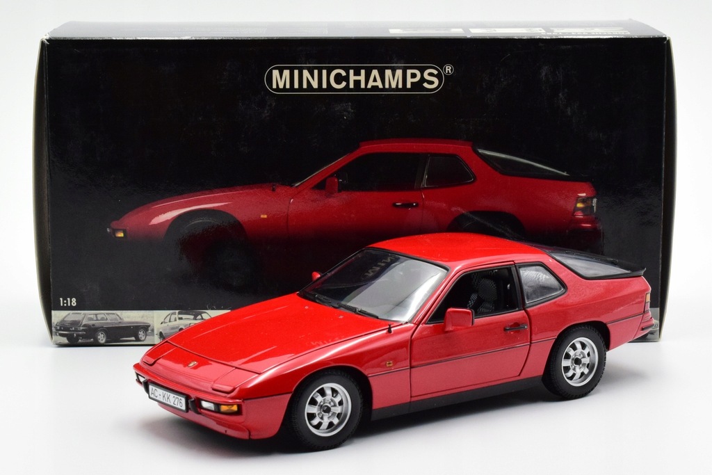 Porsche 924 Minichamps 1/18 - 12136088204 - oficjalne archiwum Allegro