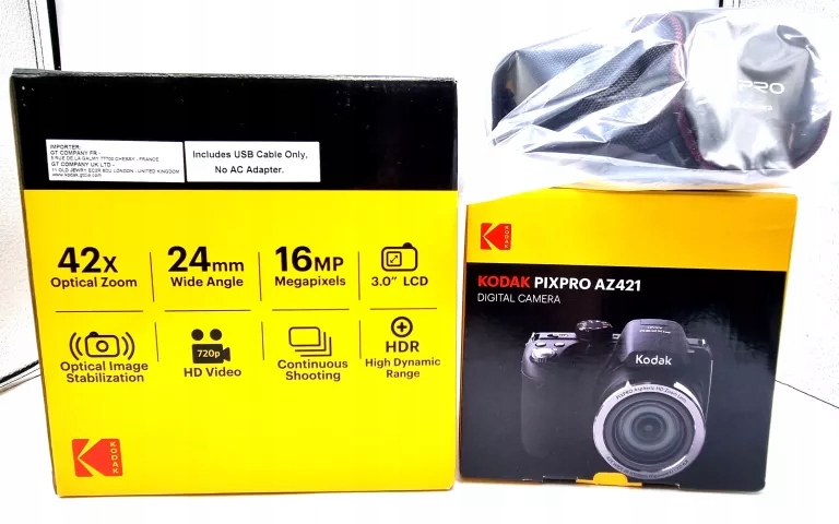 APARAT KODAK PIXPRO AZ421 / KOMPLET