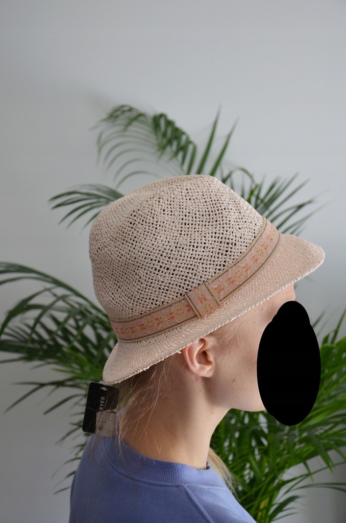 kapelusz przeciwsłoneczny słomkowy reserved