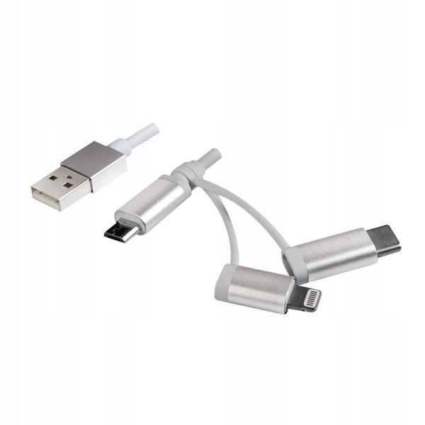 Logilink USB 2.0 cable, USB-A/M to Micro-USB+USB+L