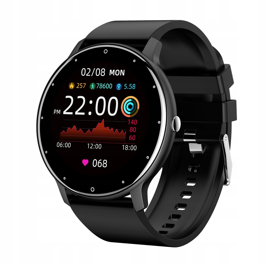 KOMUNIA Zegarek SMARTWATCH GRAVITY pogoda sport