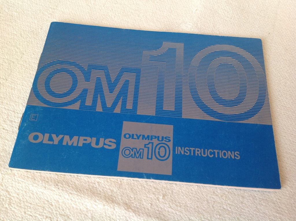 Olympus OM 10 instrukcja obsługi j.angielski