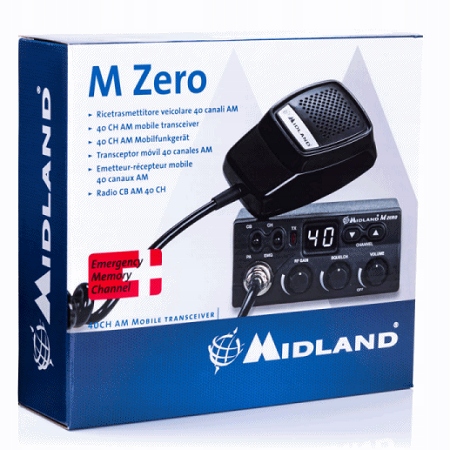 Nowe Radio Cb Midland M-Zero Multi Am RF-Gain