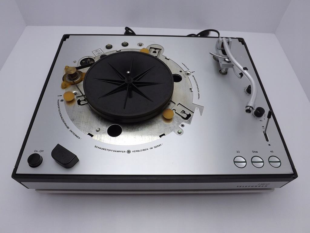 Gramofon Telefunken S500 ramię ORTOFON AS212 13209656181 oficjalne