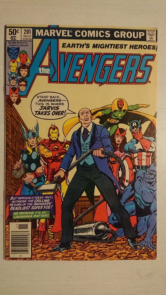 THE AVENGERS #201 NOVEMBER 1980