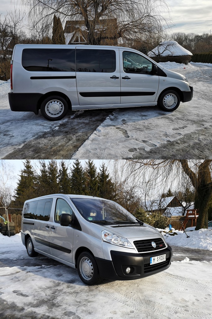 FIAT SCUDO 2.0_120KM_6osKLIMA LONG NIEMCY JAK NOWY